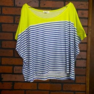 Women’s pinstriped blouse